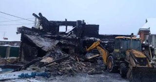 Демонтаж сгоревших зданий в Старой Руссе | Сварной-Срс - снос после пожара от 1033 рублей